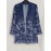 Women's Large Size Lace Color Block Anti-Sun Open Cardigan Suitable for Beach and Street Wear in All Seasons