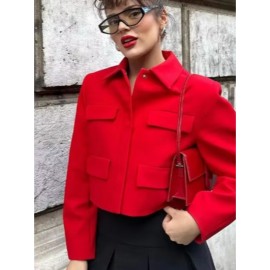 Women'S Oversized Blazer Jacket - Elegant Office to Party Blazer, Structured Fit Long Sleeve Blazer for Women, Chic Blazer for Women, Blazer for Women